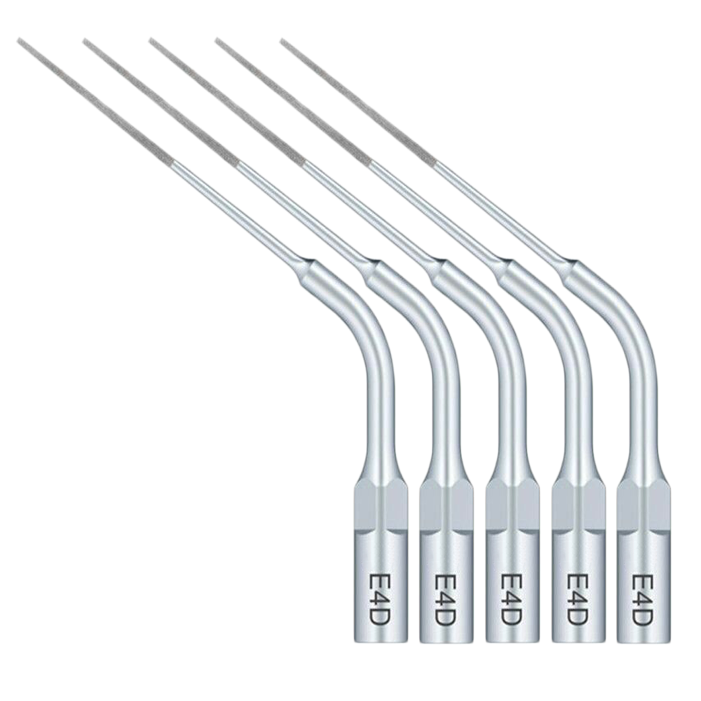 Dental Ultrasonic Scaler - 5PCS Dental Ultraschall-Scaler-Spitzen E4D Endodontische Endo