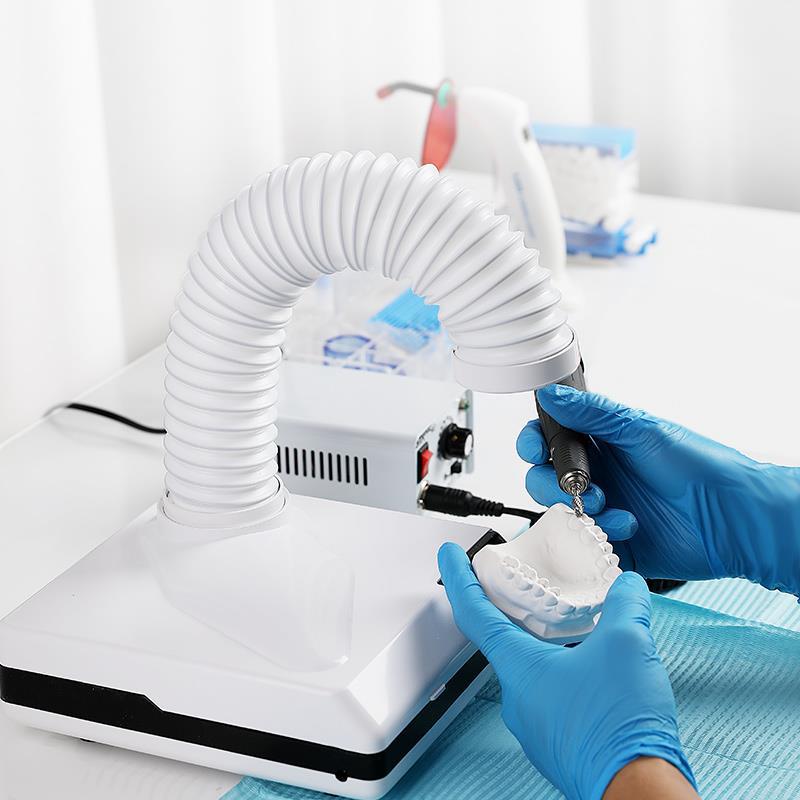 Dental Lab Dust Collector - 60W LED Dental Staubsauger Staub Collector