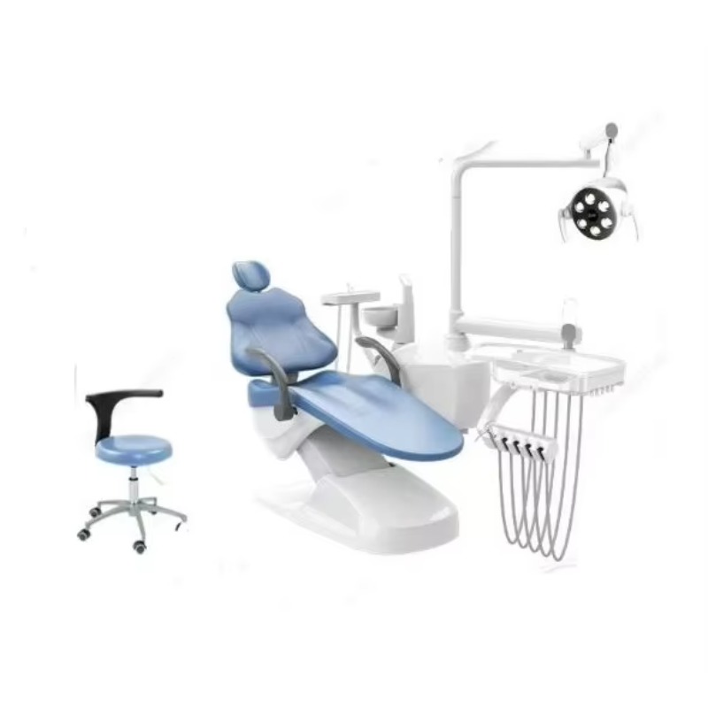 Dental Chair Unit Complete - Abnehmbarer Spülbecken 90 ° Abnehmbare Seitenbox,