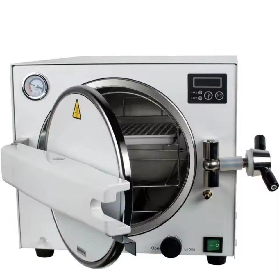 Dental Autoclave Sterilizer 18L - 18L Hochtemperatur-Sterilisationsgerät Medizinischer Dampfsterilisator für Zahnmedizin
