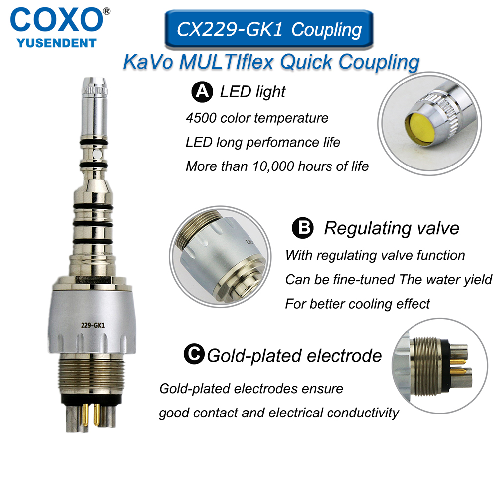 Coxo dental schnell kupplung l – Dental Handpiece Low Speed Bewertung und Preis