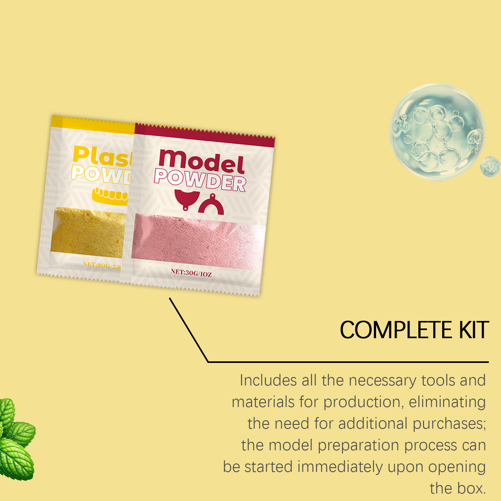 Zahnmodell-Set DIY Abdruck-Set – Dental Impression Material Kit Bewertung und Preis