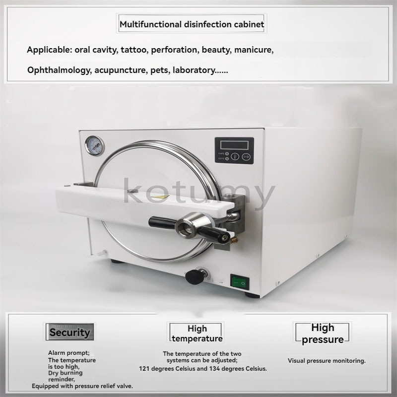 Medizinischer 18L Tragbarer De – Dental Autoclave Sterilizer 18L Bewertung und Preis