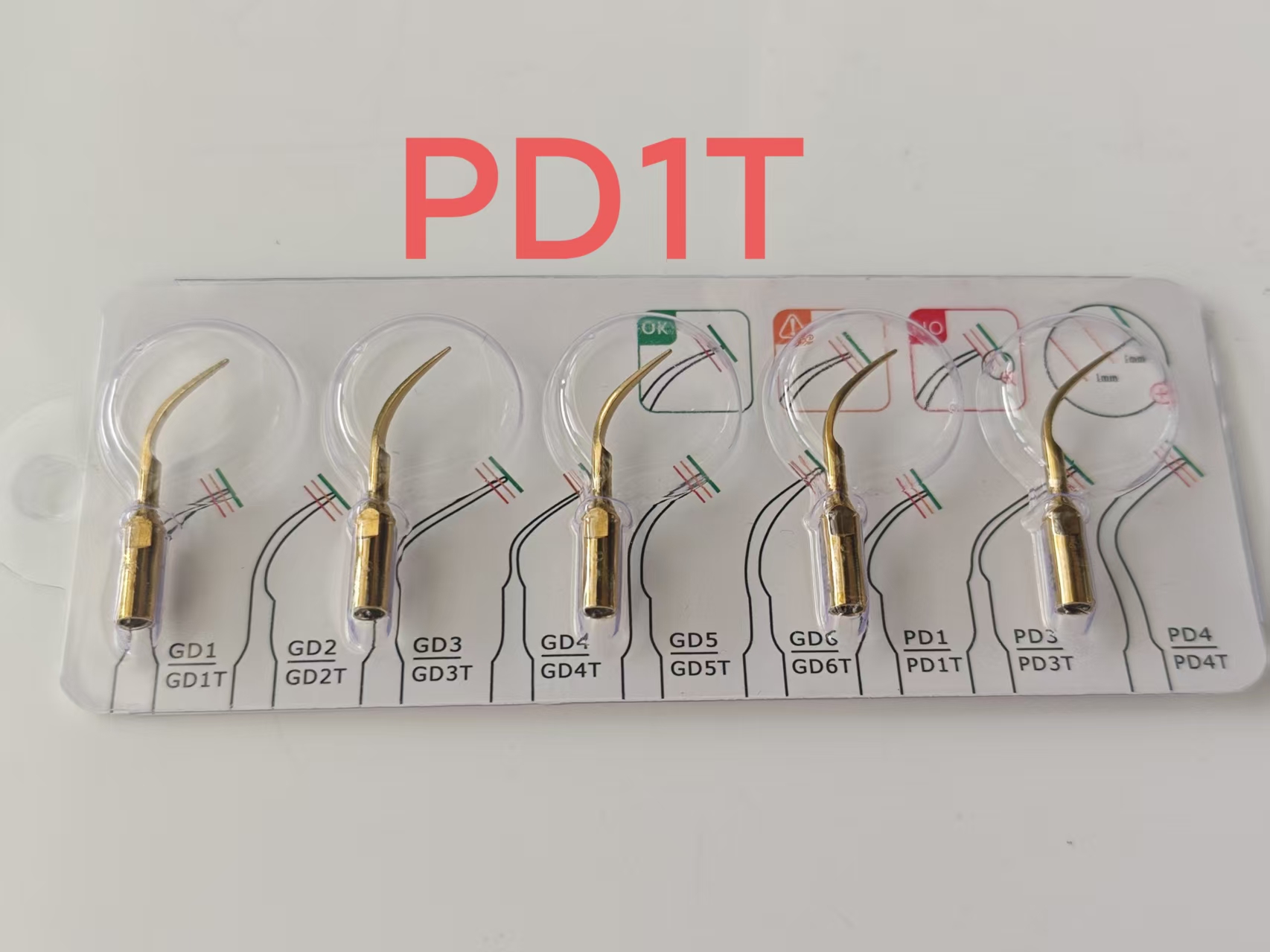 5 Stück Titan-Gold Dental-Ultr – Dental Ultrasonic Scaler Bewertung und Preis